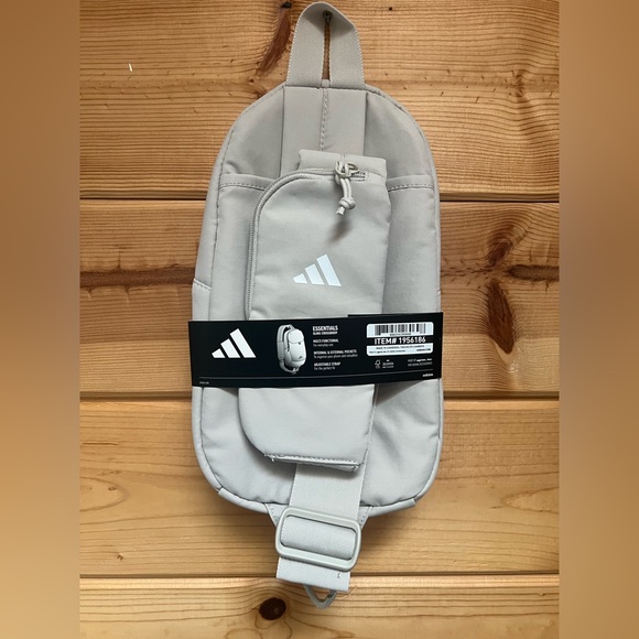 Adidas Ecru Crossbody Sling Bag - Picture 3 of 4